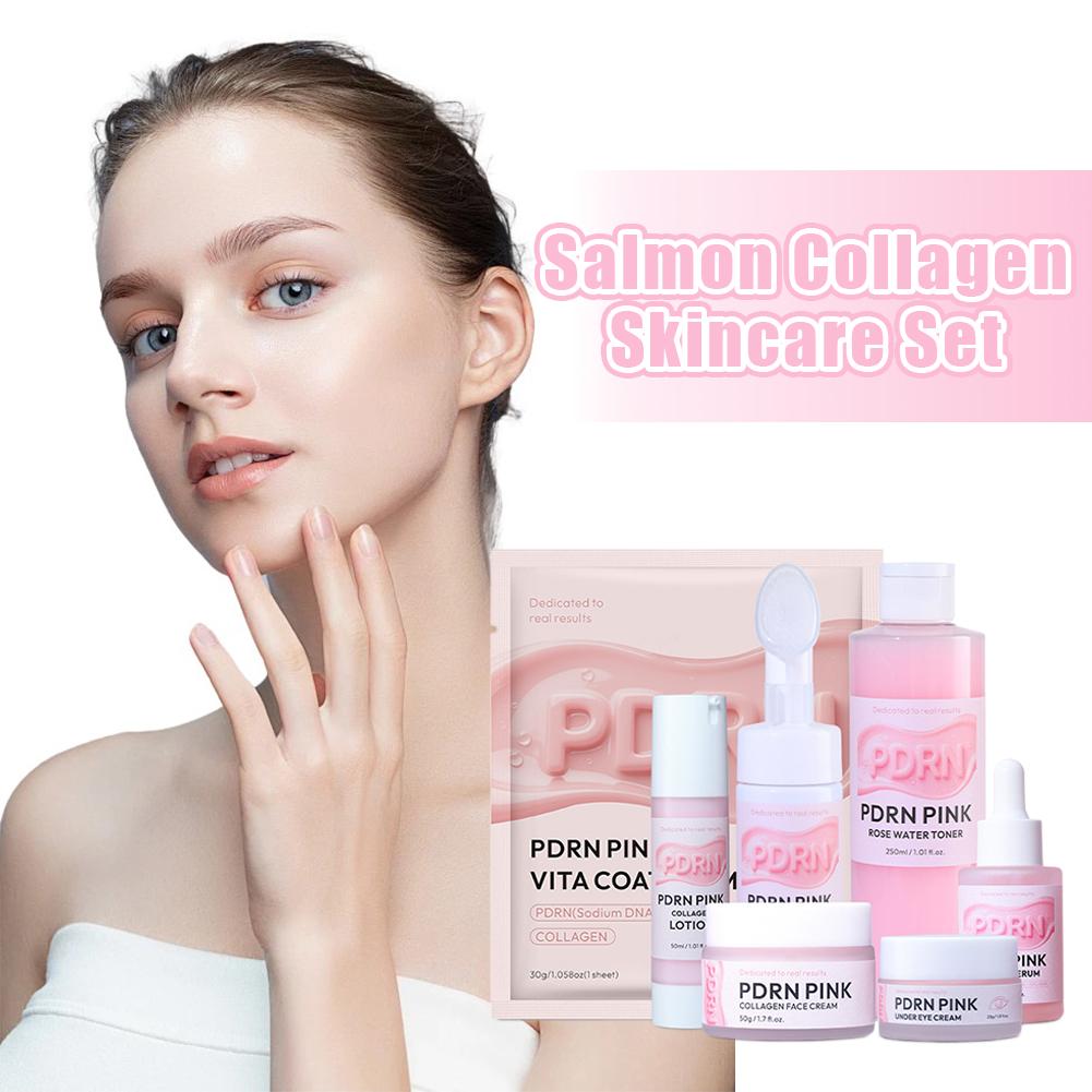 Skincare Glowing - PDRN Pink Glow Skincare Set Salmon