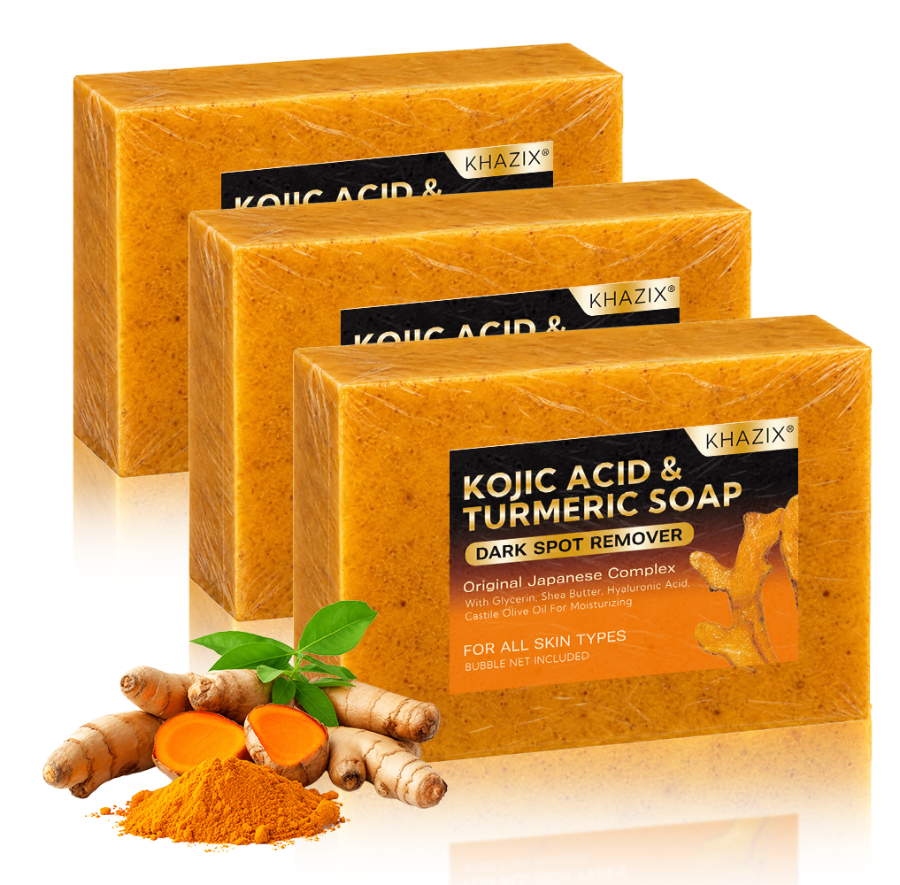 Kojic Acid Soap - 1pcs Kojic Acid Turmeric Soap Bars,