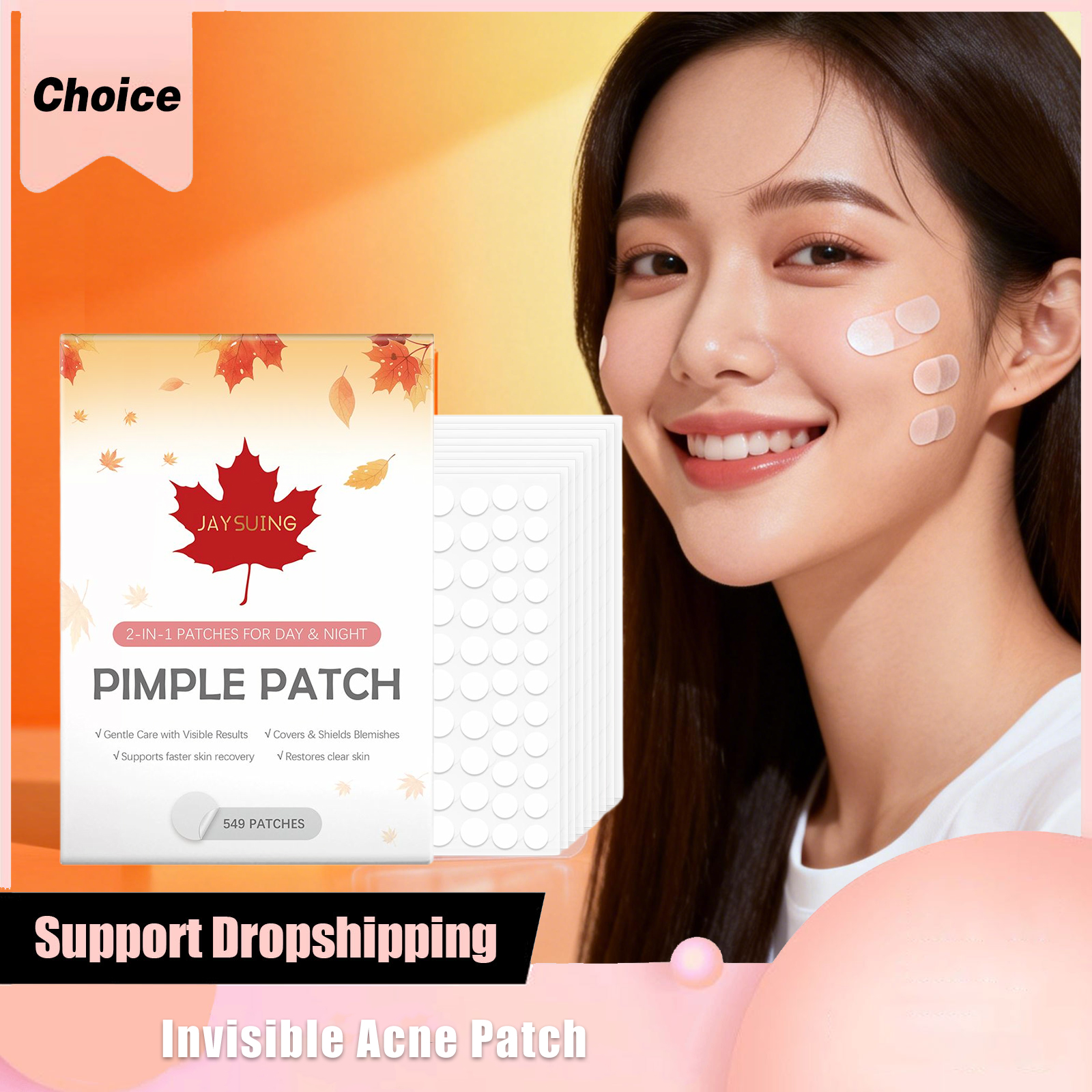 Tea Tree Spot Treatment - Invisible Hydrocolloid Acne Patch Removal Acne