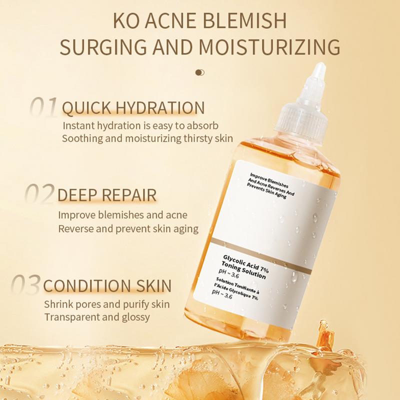 Glycolic Acid 7% Toner Nourish - Lactic Acid Toner avis et prix