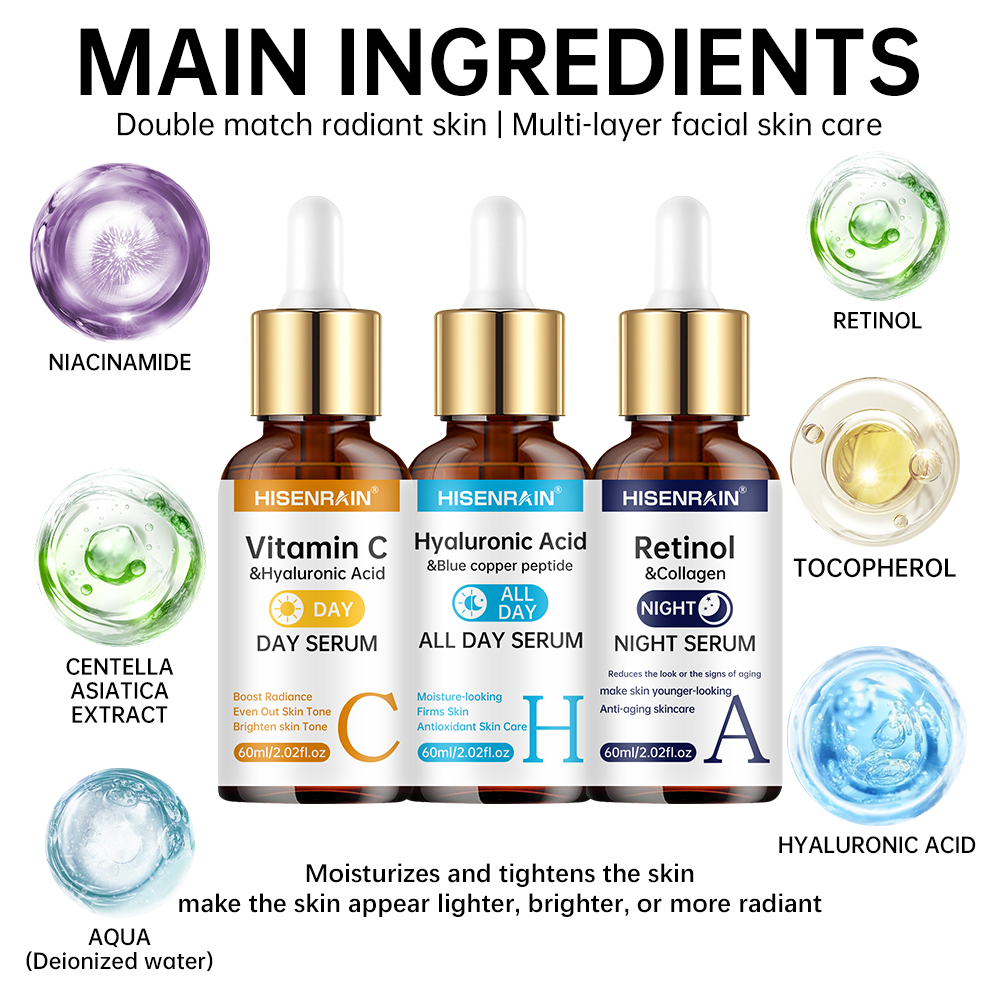 HISENRAIN Vitamin C + Retinol  - Azelaic Acid Cream avis et prix