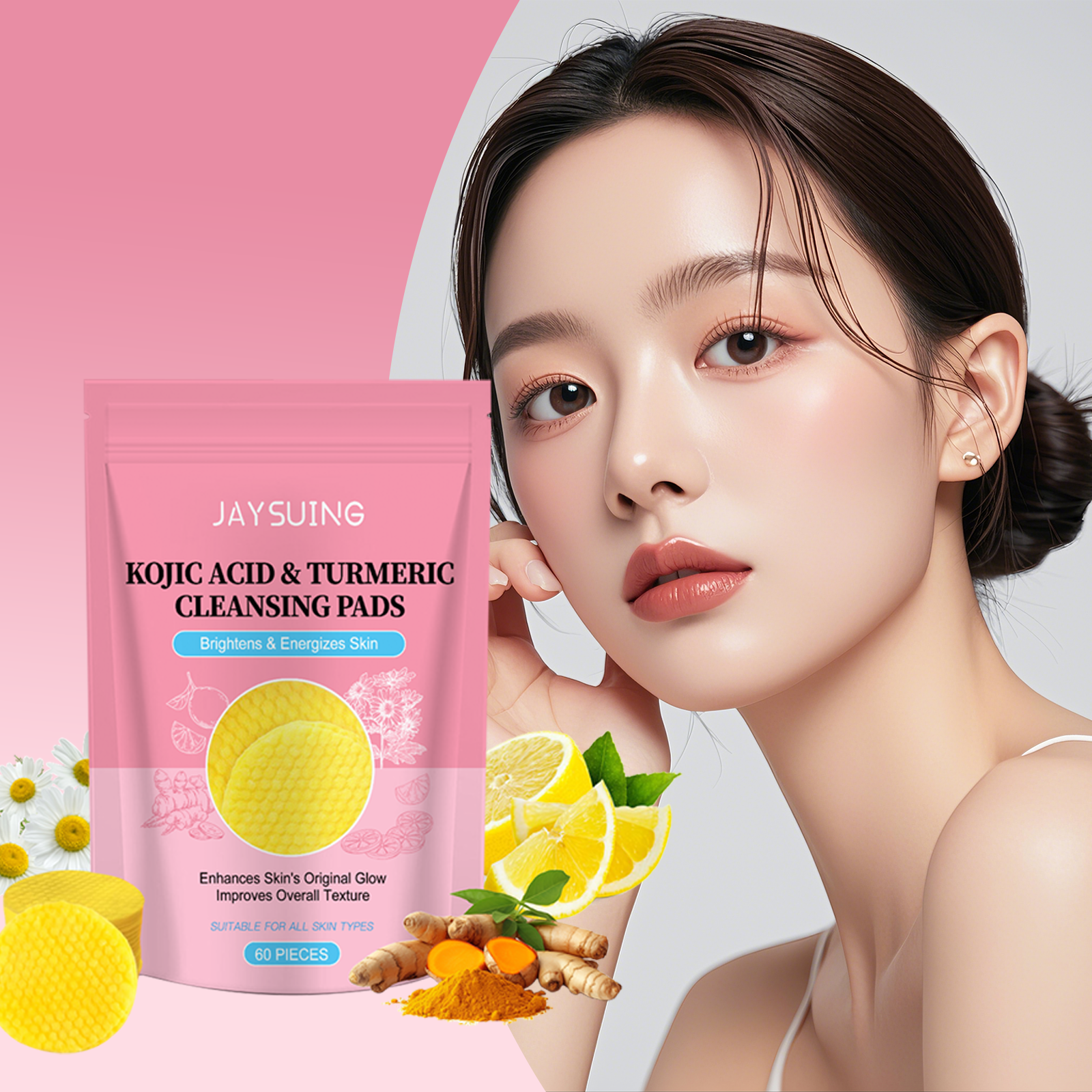 Kojic Acid Turmeric Facial Pad - Kojic Acid Soap avis et prix