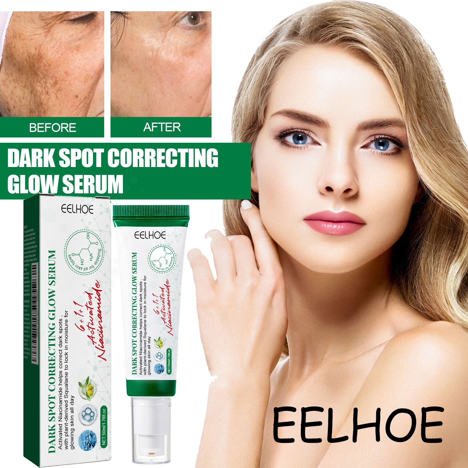 EELHOE Face Glowing Serum Dail - Azelaic Acid Cream avis et prix
