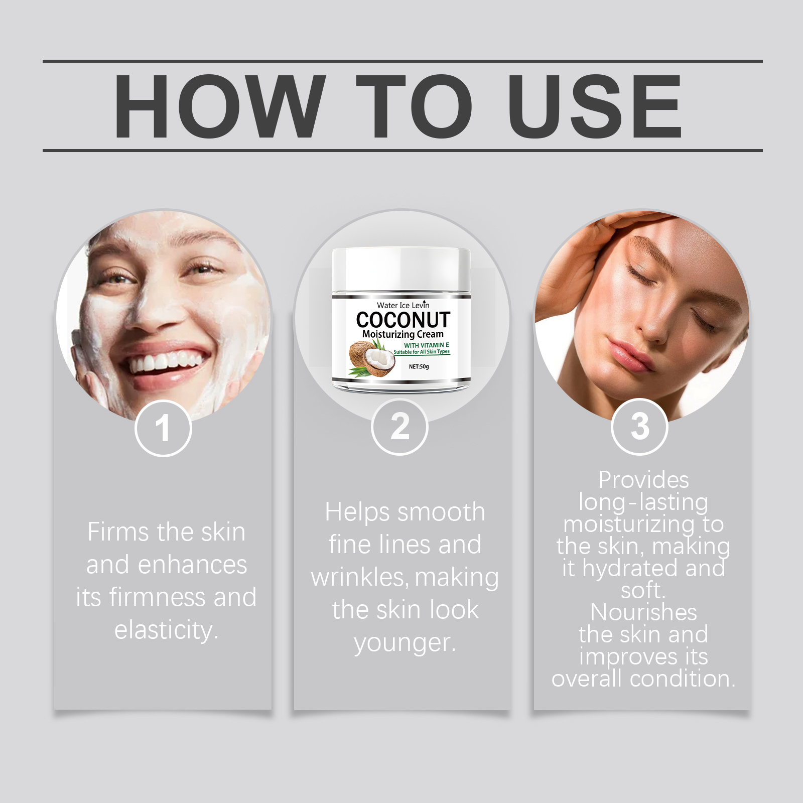 50g Coconut Oil Moisturizing C - Skincare Glowing avis et prix