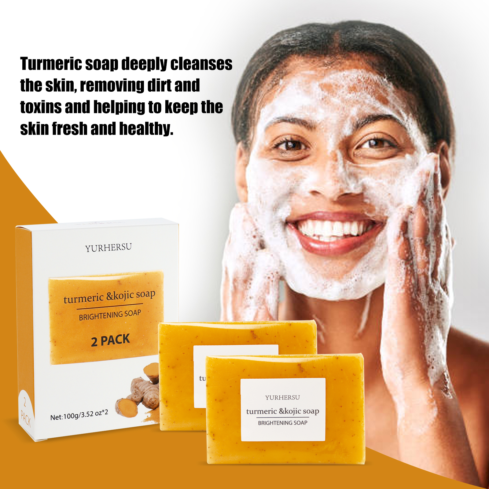 Turmeric & Kojic Acid Soap Bar - Kojic Acid Soap avis et prix