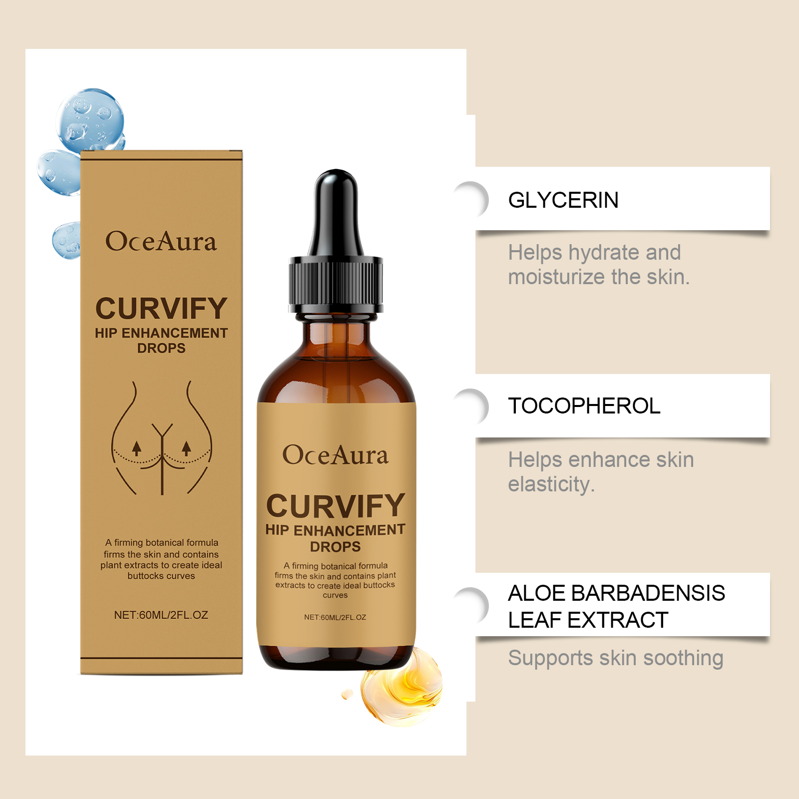 Butt Enhancement Serum,Active  - Skincare Glowing avis et prix