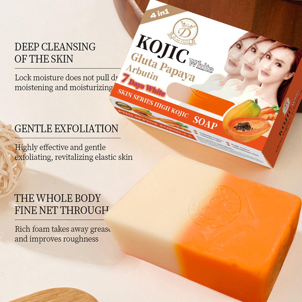 160g Papaya Kojic Acid Essenti - Kojic Acid Soap avis et prix
