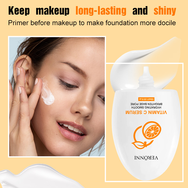 VERONNI Vitamin C Primer 50ml  - Squalane Oil Lightweight avis et prix