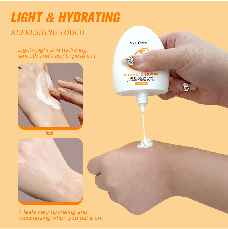 VERONNI Vitamin C Primer 50ml  - Squalane Oil Lightweight avis et prix