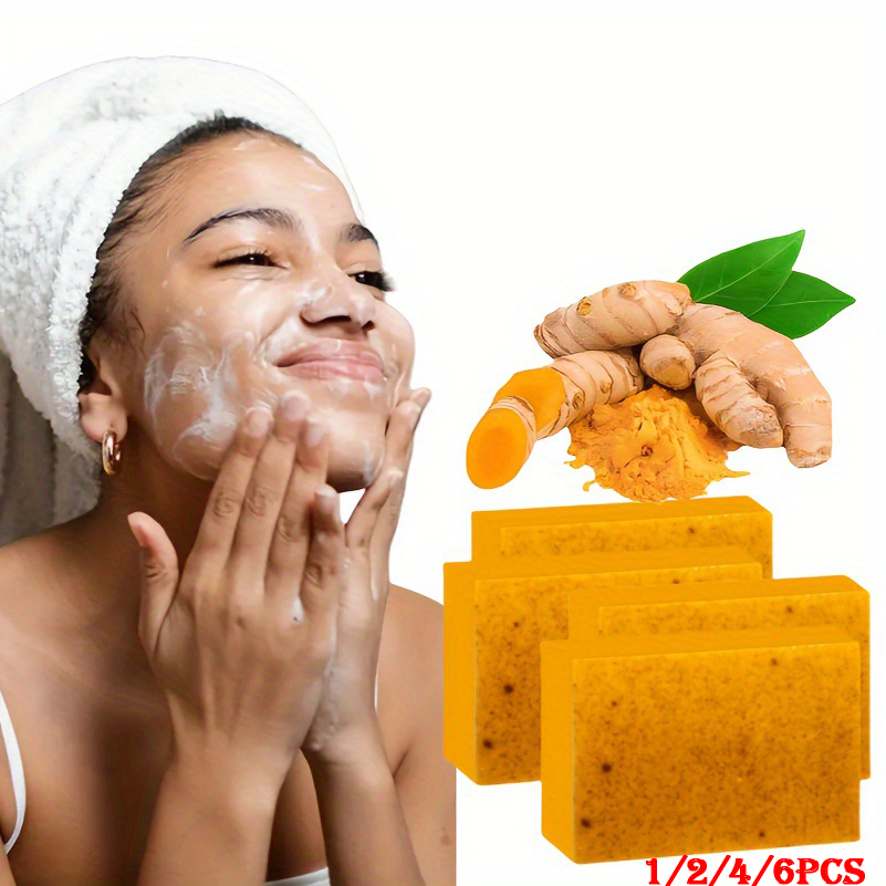 1/2/4/6Pcs Turmeric Kojic Acid - Kojic Acid Soap avis et prix