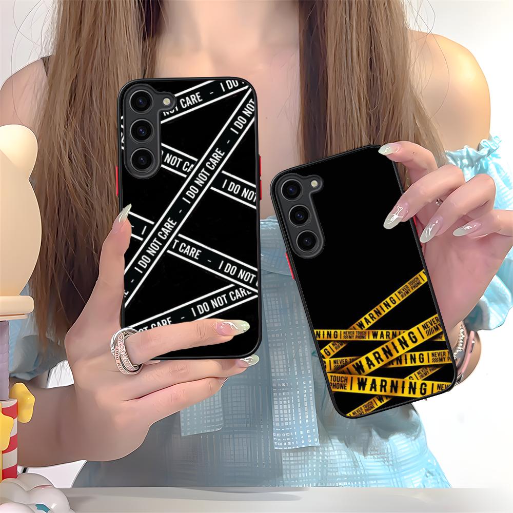 Slogan Care Phone Case for Sam - Skincare Quote avis et prix