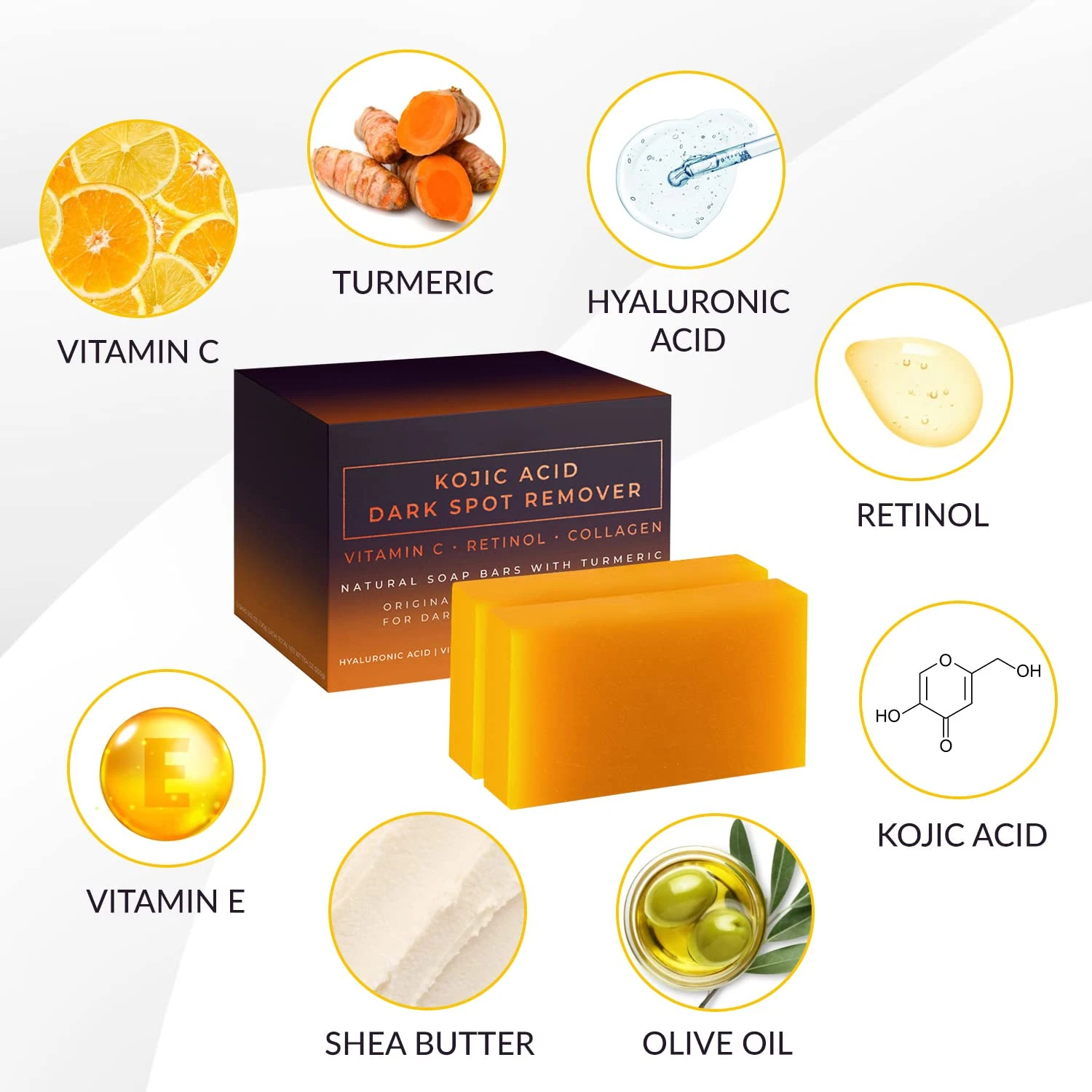 Kojic Acid Dark Spot Remover W - Kojic Acid Soap avis et prix