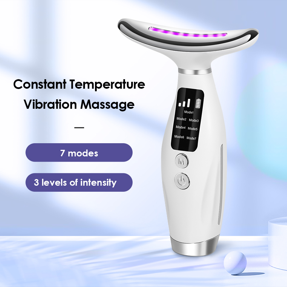 7 Colors LED Lights Face Neck  - Skincare Glowing avis et prix