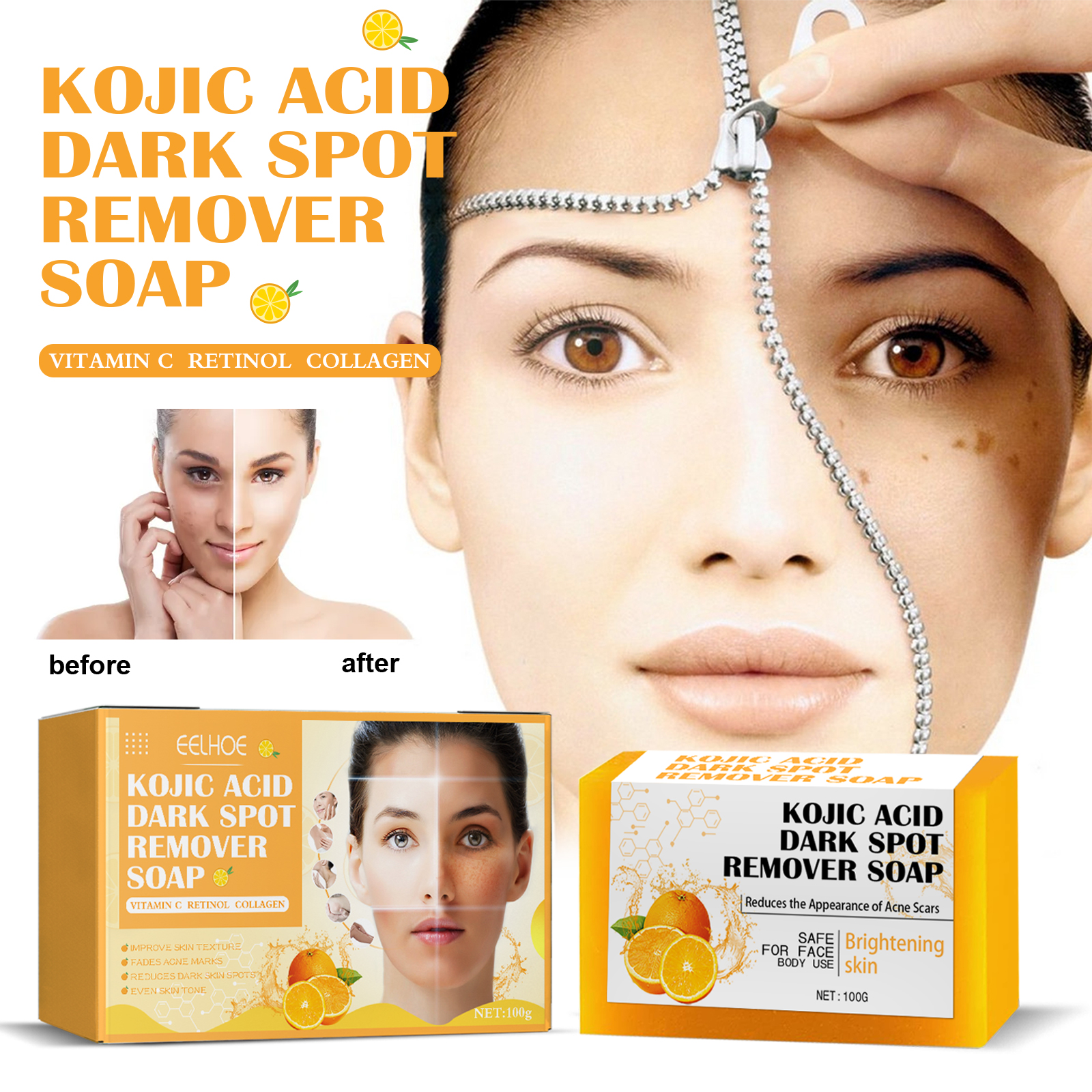 Kojic Acid Soap Cleanser Clean - Kojic Acid Soap avis et prix