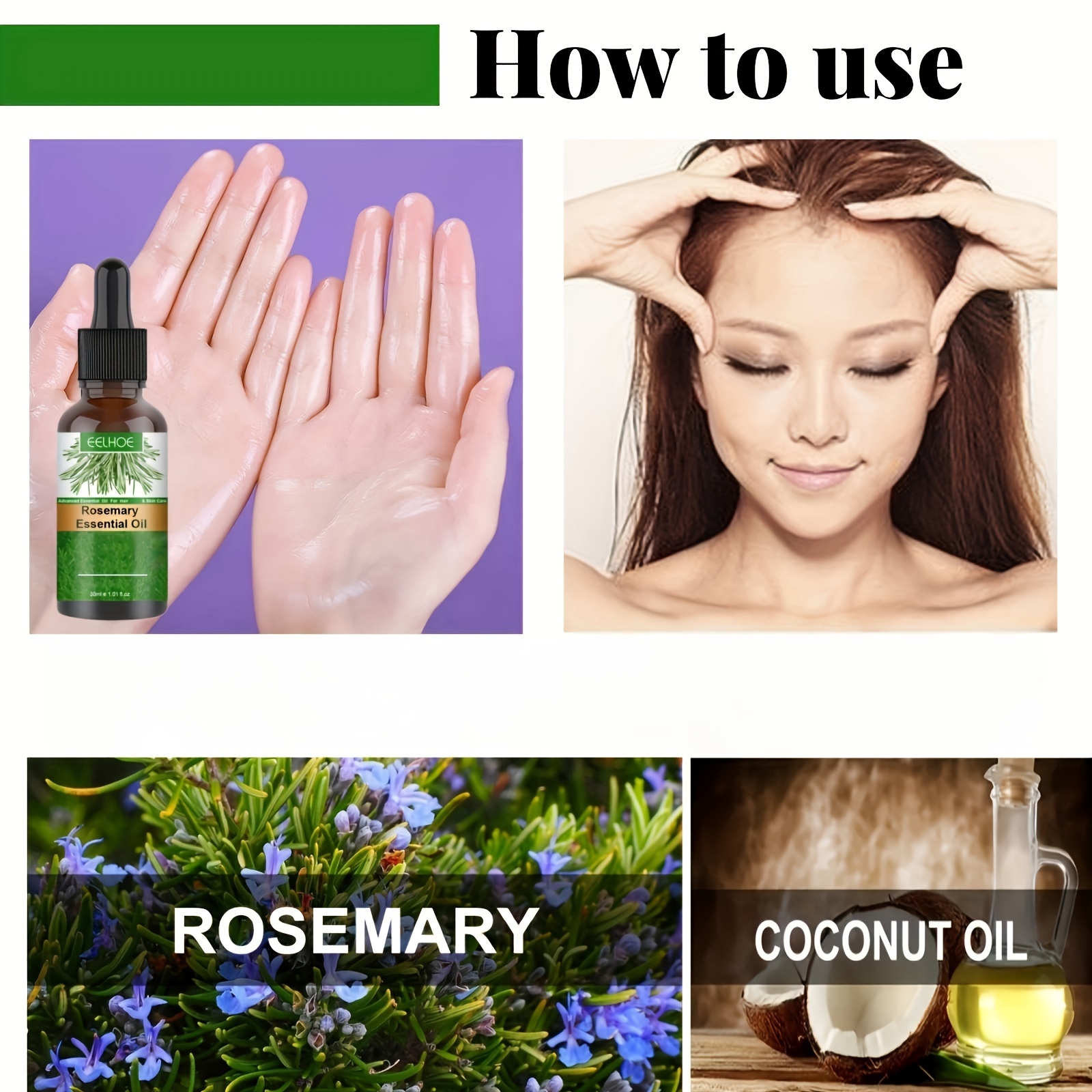 1.01oz Rosemary Hair Essential - Squalane Oil Lightweight avis et prix