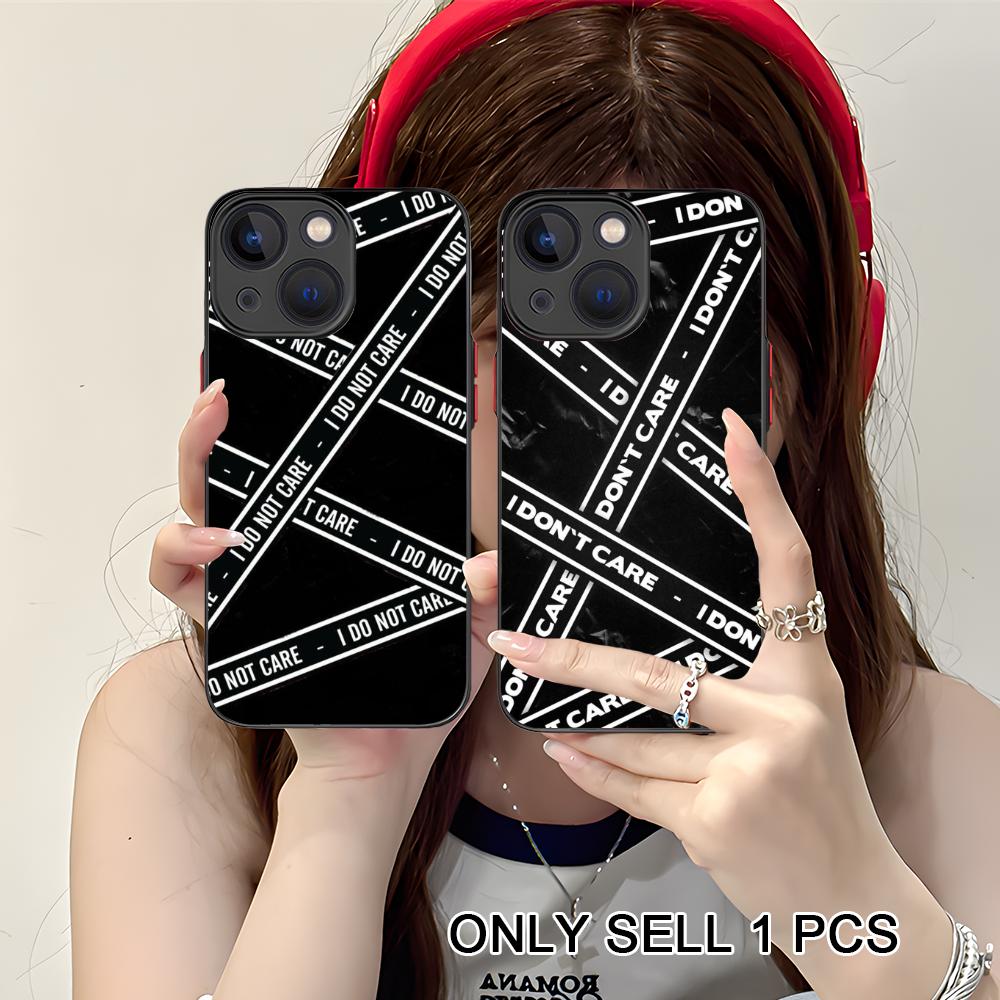 Slogan Care Phone Case for iPh - Skincare Quote avis et prix