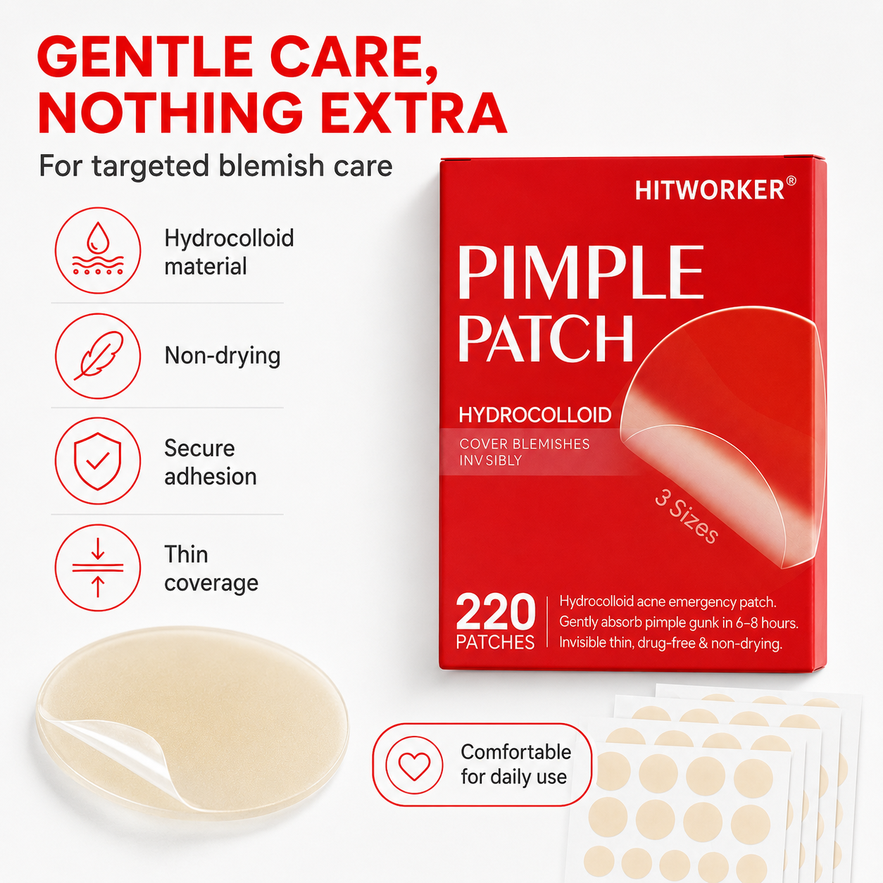 220Pcs Tea Tree Oil Acne Pimpl - Tea Tree Spot Treatment avis et prix