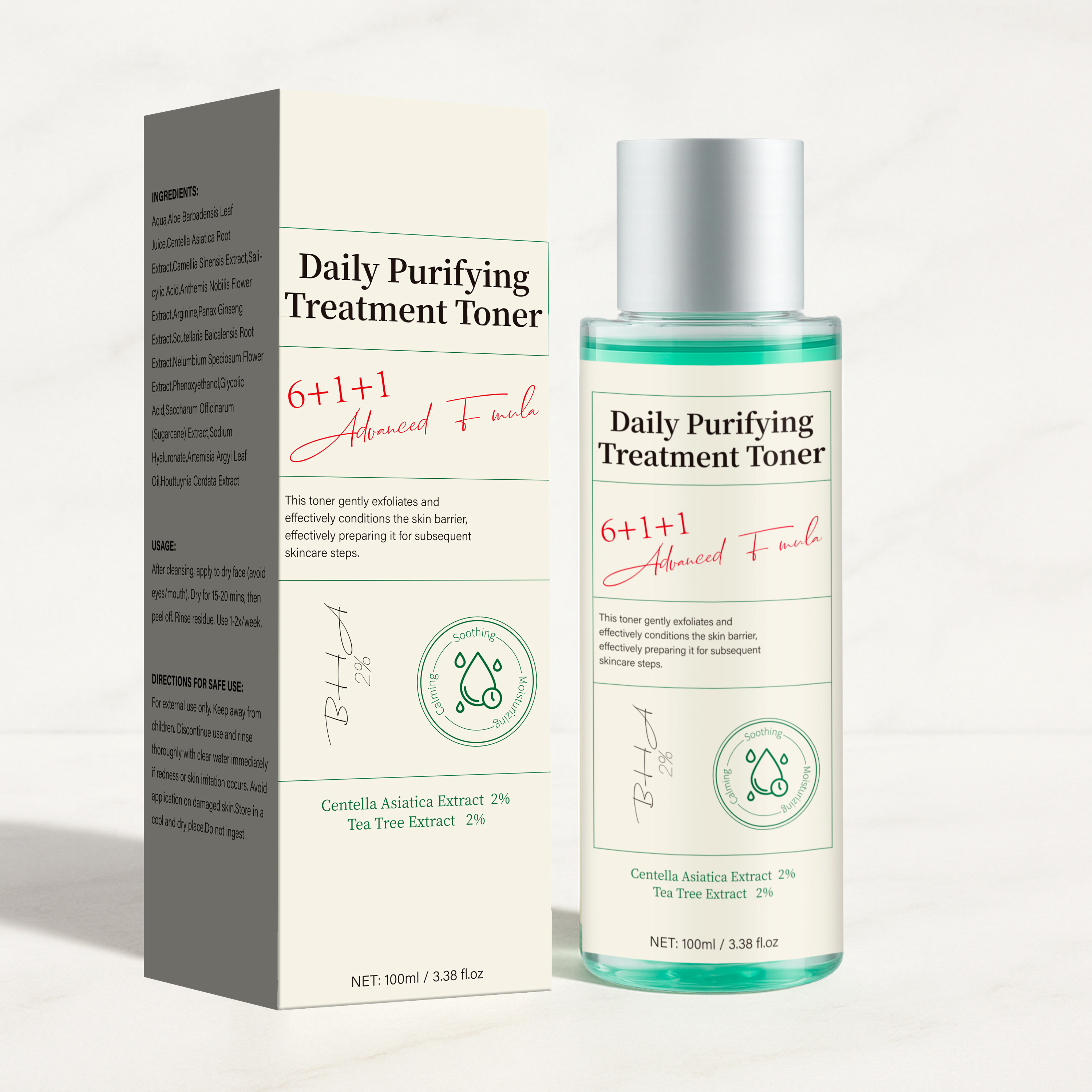 Daily Purifying Treatment Tone - Lactic Acid Toner avis et prix