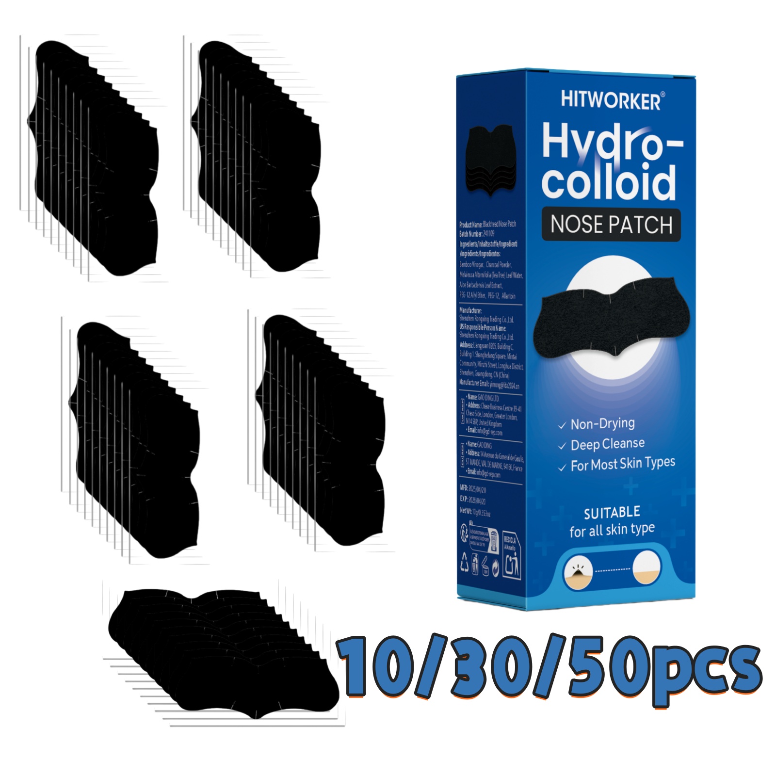 10/30/50-Piece Pore Cleansing  - Skincare Glowing avis et prix