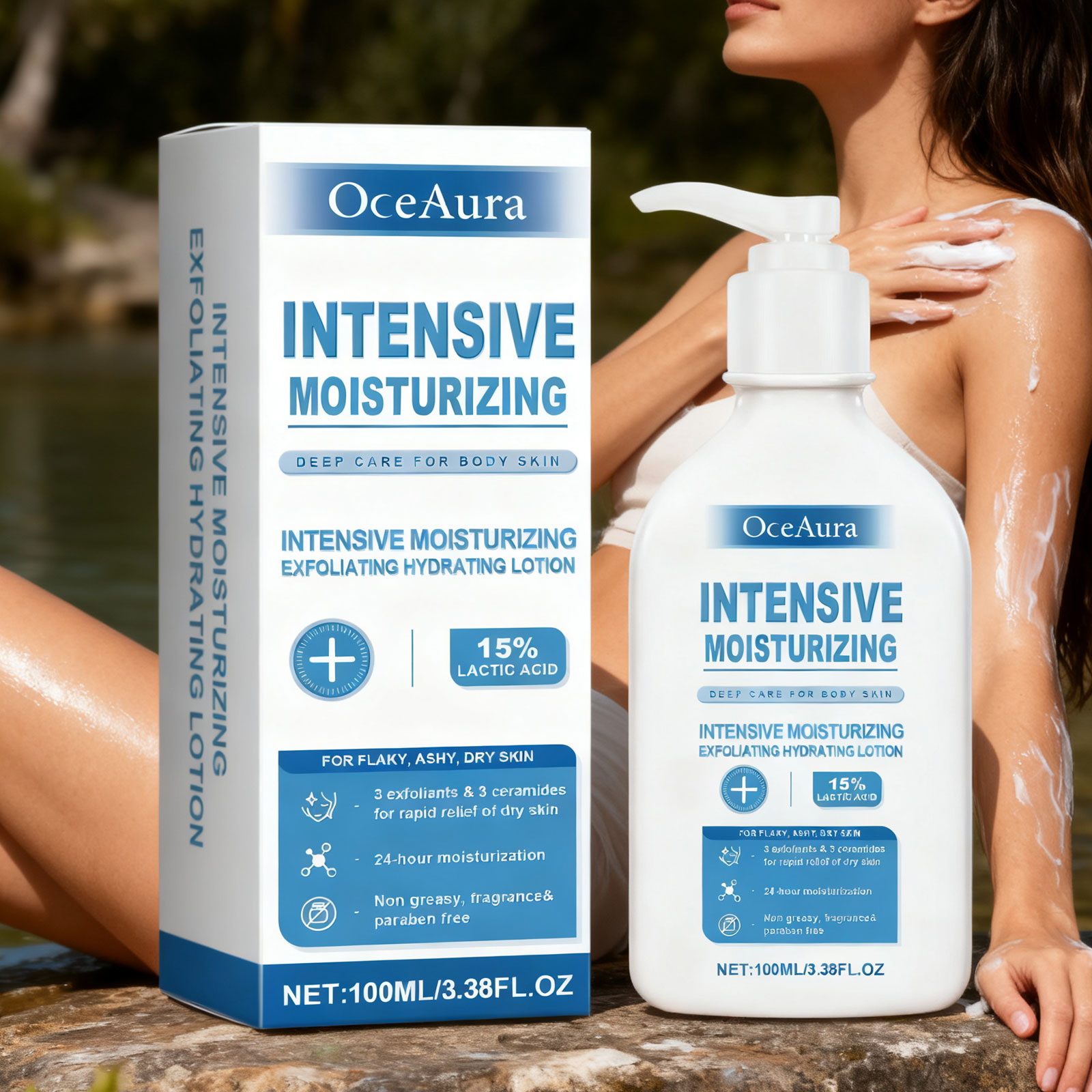 OceAura Intensive Healing Body - Lactic Acid Toner avis et prix