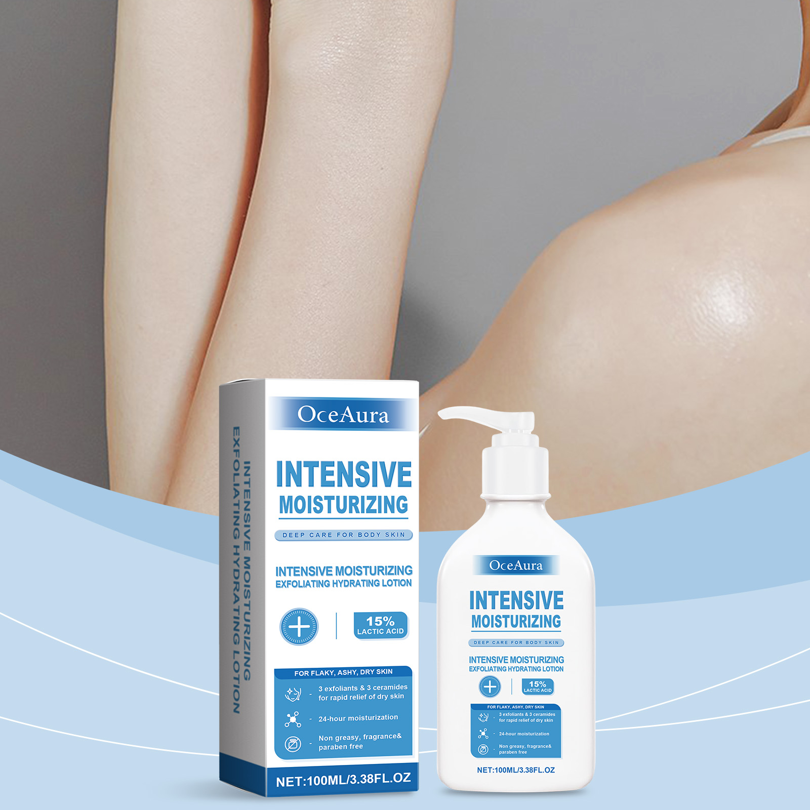 OceAura Intensive Healing Body - Lactic Acid Toner avis et prix