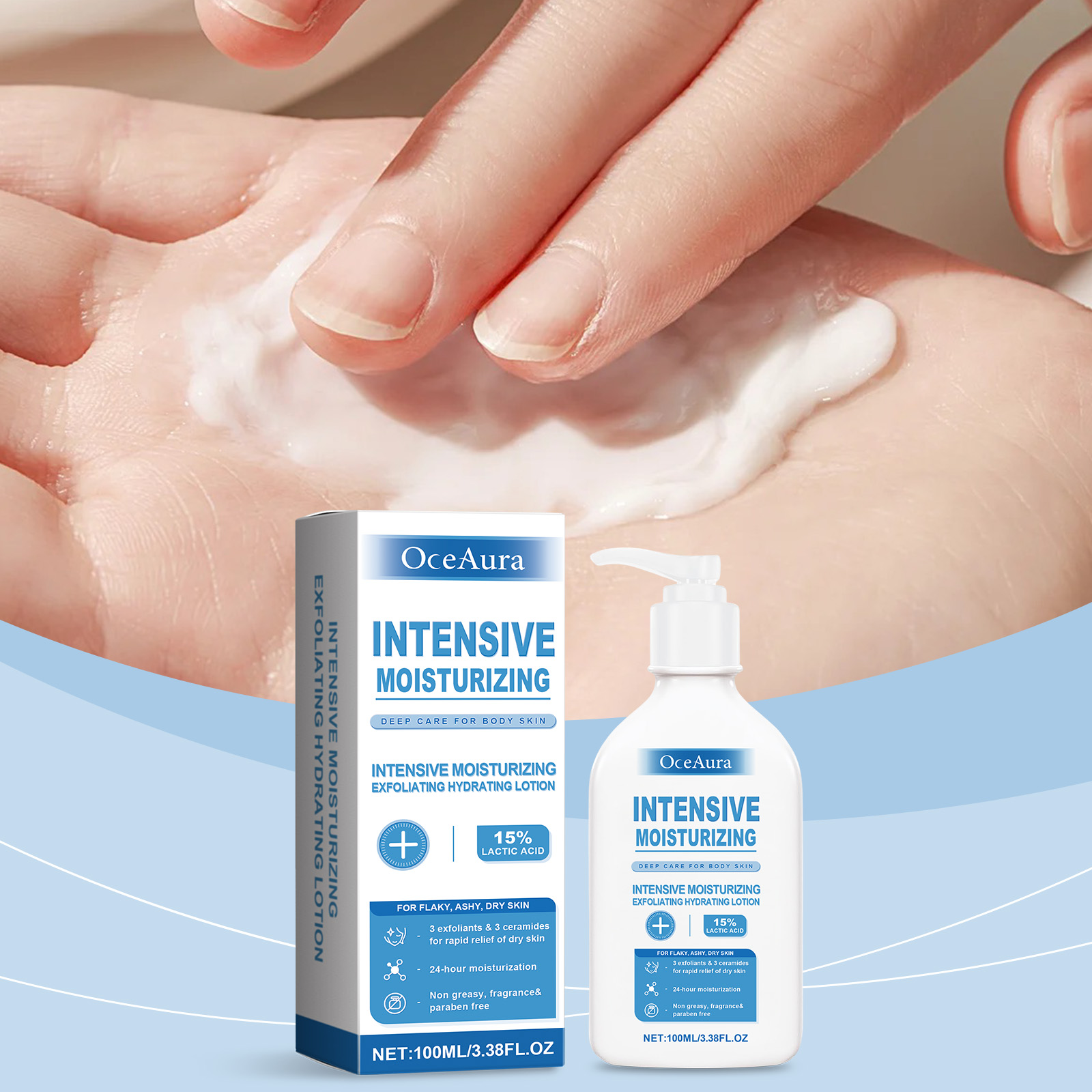 OceAura Intensive Healing Body - Lactic Acid Toner avis et prix
