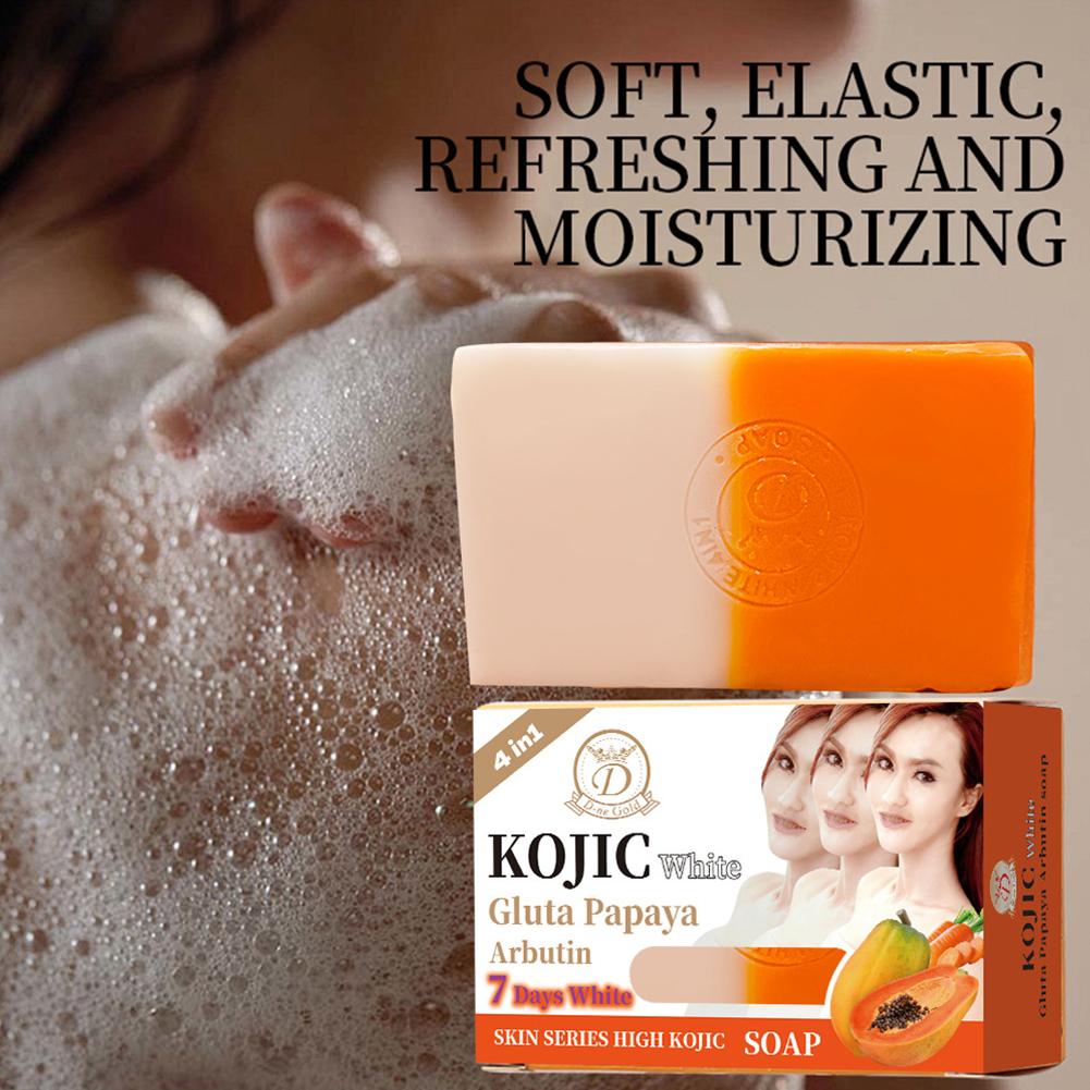 Papaya & Turmeric Handmade Soa - Kojic Acid Soap avis et prix