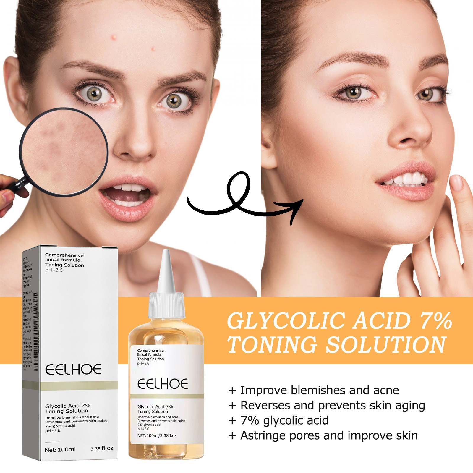 Glycolic Acid 7% Toning Soluti - Lactic Acid Toner avis et prix